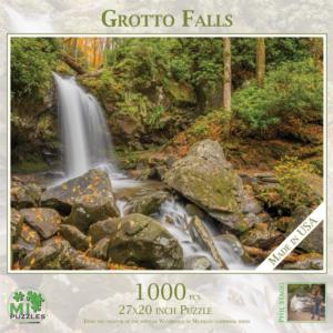 Grotto Falls Waterfall Jigsaw Puzzle By MI Puzzles