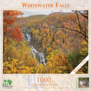 Whitewater Falls Waterfall Impossible Puzzle By MI Puzzles