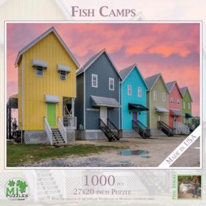 Fish Camps Beach & Ocean Jigsaw Puzzle By MI Puzzles