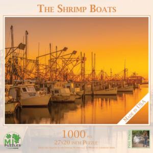 The Shrimp Boats Monochromatic Impossible Puzzle By MI Puzzles