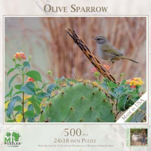Olive Sparrow Photography Jigsaw Puzzle By MI Puzzles