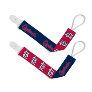 St. Louis Cardinals Pacifier Clips 2-Pack By MasterPieces