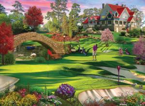 Golfer's Paradise Sports Jigsaw Puzzle By Vermont Christmas Company