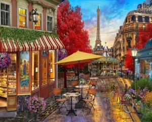 Evening in Paris Eiffel Tower Jigsaw Puzzle By Vermont Christmas Company