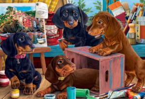 Studio Puppies Dogs Children's Puzzles By Vermont Christmas Company