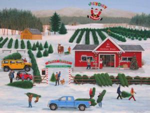 It's a Jolly Dolly Christmas Christmas Jigsaw Puzzle By Vermont Christmas Company