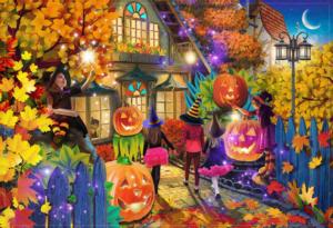 Witching Hour Halloween Children's Puzzles By Vermont Christmas Company