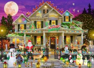 Happy Holidays Christmas Jigsaw Puzzle By Vermont Christmas Company