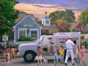 Ice Cream Truck Dessert & Sweets Jigsaw Puzzle By Vermont Christmas Company