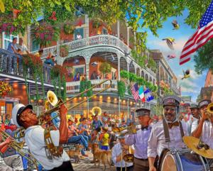 New Orleans  Celebration Jigsaw Puzzle By Vermont Christmas Company