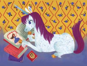 Reading Time Unicorn Children's Puzzles By New York Puzzle Co
