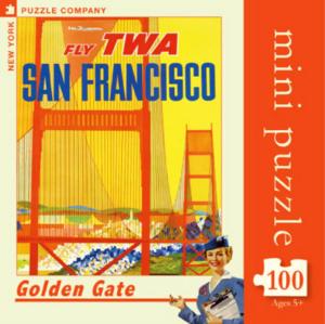 Golden Gate (Mini) San Francisco Small Pieces By New York Puzzle Co