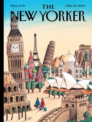 Ultimate Destination (The New Yorker) Magazines and Newspapers Jigsaw Puzzle By New York Puzzle Co
