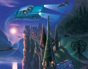 Enchanted Car  (Mini) Harry Potter Miniature Puzzle By New York Puzzle Co