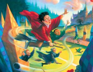 Quidditch (Mini) Harry Potter Miniature Puzzle By New York Puzzle Co