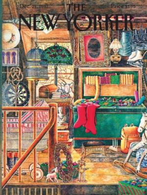 Christmas Attic Christmas Jigsaw Puzzle By New York Puzzle Co