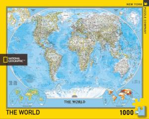 The World Maps & Geography Jigsaw Puzzle By New York Puzzle Co