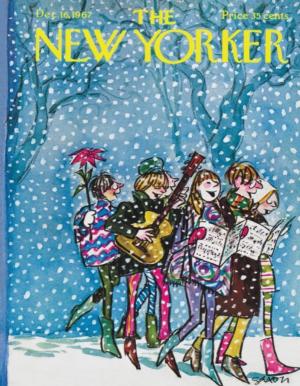 Caroling Mini Puzzle Christmas Small Pieces By New York Puzzle Co