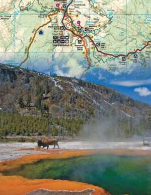 Yellowstone (Mini) National Parks Miniature Puzzle By New York Puzzle Co