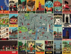 London Maps & Geography Jigsaw Puzzle By New York Puzzle Co