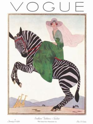 Lady on a Zebra