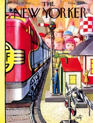 Model Train Magazines and Newspapers Jigsaw Puzzle By New York Puzzle Co