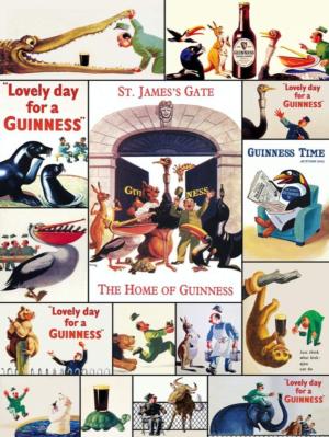 Who's Got the Guinness? Food and Drink Jigsaw Puzzle By New York Puzzle Co
