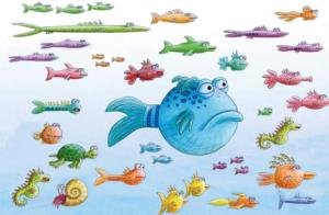 Pout Pout Swims Along Mini Puzzle Fish Children's Puzzles By New York Puzzle Co