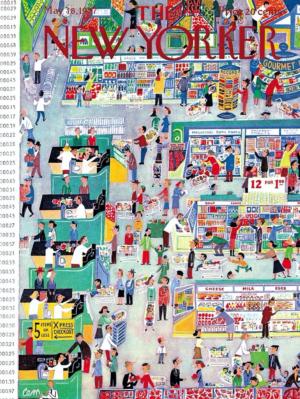 The Market Magazines and Newspapers Jigsaw Puzzle By New York Puzzle Co