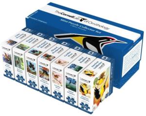 Cornell Birds Mini Puzzle Collector's Set Birds Multi-Pack By New York Puzzle Co