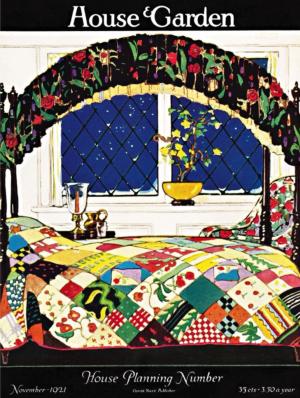 Quilted Comfort Domestic Scene Jigsaw Puzzle By New York Puzzle Co