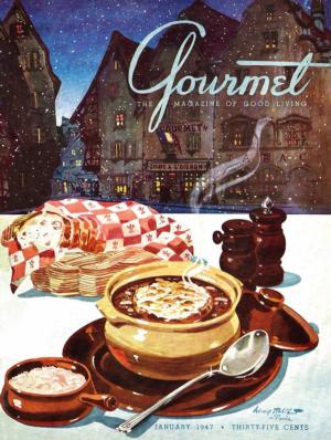 French Onion Soup Magazines and Newspapers Jigsaw Puzzle By New York Puzzle Co