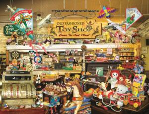 An Old Fashioned Toy Shop Game & Toy Large Piece By SunsOut