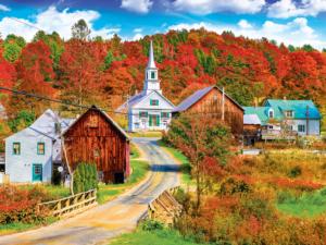 Autumn Rural Countryside, VT Photography Jigsaw Puzzle By Kodak