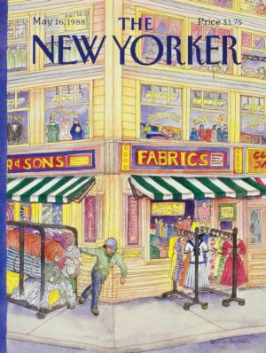 Garment District Shopping Jigsaw Puzzle By New York Puzzle Co