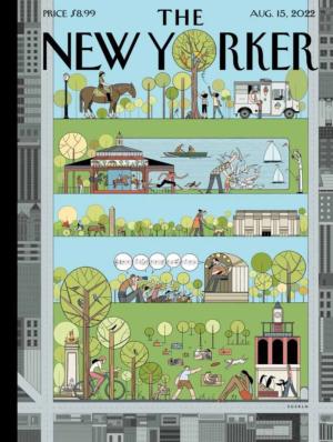 Central Park Lark Magazines and Newspapers Jigsaw Puzzle By New York Puzzle Co