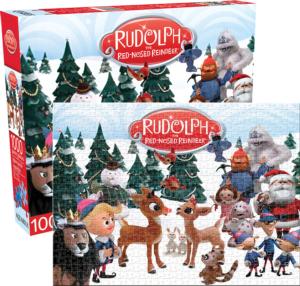 Rudolph The Red-Nosed Reindeer Christmas Jigsaw Puzzle By Aquarius