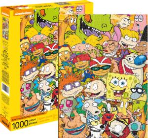 Nickelodeon Cast Movies / Books / TV Jigsaw Puzzle By Aquarius