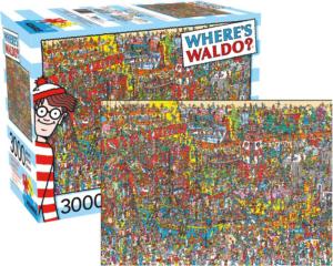 Where's Waldo Pop Culture Cartoon Jigsaw Puzzle By Aquarius