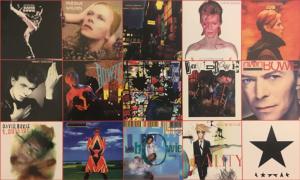 David Bowie Albums Music Jigsaw Puzzle By Aquarius