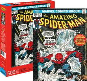 Marvel Spider-Man Cover Super-heroes Jigsaw Puzzle By Aquarius