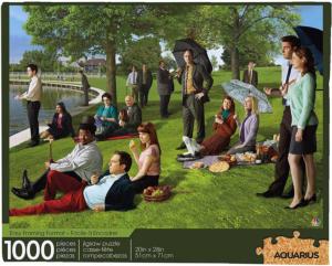 The Office Sunday Afternoon Movies & TV Jigsaw Puzzle By Aquarius