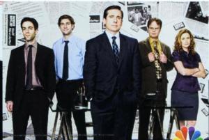 The Office Cast 150pc Puzzle In A Tube Mini Puzzle Movies & TV Miniature Puzzle By Aquarius