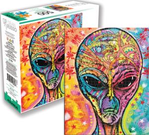Alien Movies / Books / TV Jigsaw Puzzle By Aquarius