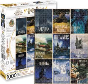 Harry Potter Travel Posters Harry Potter Jigsaw Puzzle By Aquarius