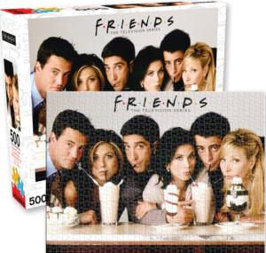 Friends Milkshake Movies & TV Jigsaw Puzzle By Aquarius