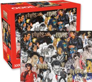 Elvis - Scratch and Dent Music Jigsaw Puzzle By Aquarius