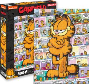 Garfield Comics Pop Culture Cartoon Jigsaw Puzzle By Aquarius