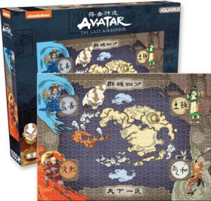 Avatar Map Movies / Books / TV Jigsaw Puzzle By Aquarius