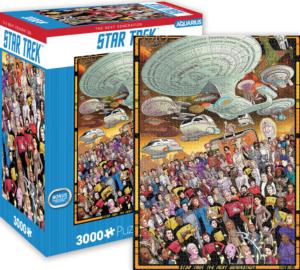 Star Trek TNG - Scratch and Dent Movies & TV Jigsaw Puzzle By Aquarius